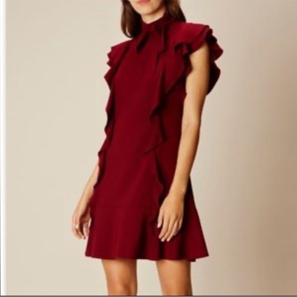 kate spade Dresses & Skirts - Kate Spade Flutter sleeve dress, size 14 NWT